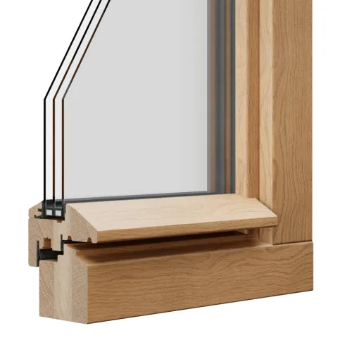 STIL 2 UPGRADE unprofiliert | Beispiel: Eiche E0 lasierend Diamond Finish
