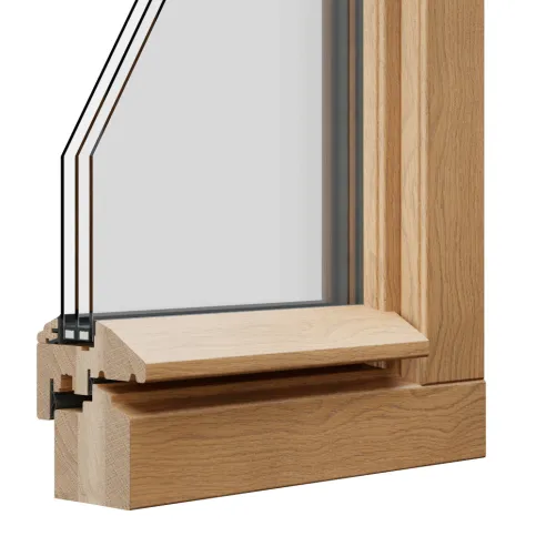 STIL 2 UPGRADE profiliert | Beispiel: Eiche E0 lasierend Diamond Finish