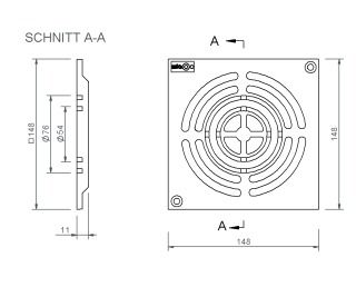 SitaMore Endrost für Terrassenbausatz