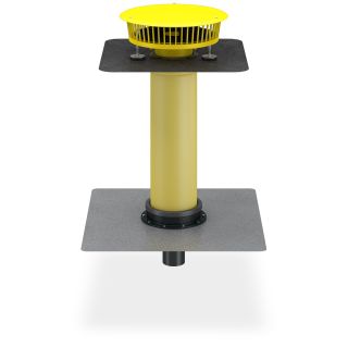 SitaDSS Fireguard® Brandschutzgully mit Anstauelement, Druckentwässerung