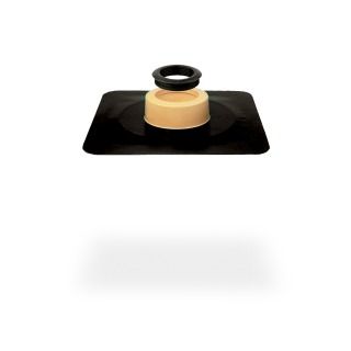 SitaVent Grundplatte, DN 100 Elevate UltraPly grau, -Manschette