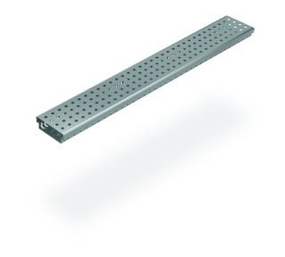 SitaDrain Kastenrinne mit Quadratrost Edelstahl, 30 mm hoch