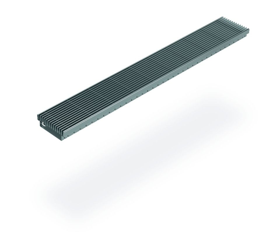 SitaDrain® Kastenrinne mit Einlegerost, Edelstahl