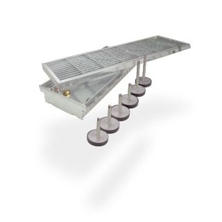 SitaDrain Höheneinstellset 1, 50-90mm Für SitaDrain Kastenrinne Edelstahl