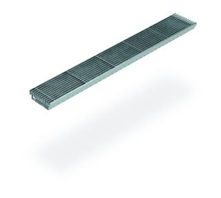SitaDrain Kastenrinne mit Längsstabrost verzinkt, 30 mm hoch