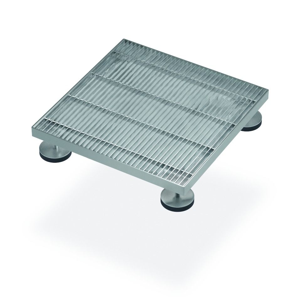 SitaDrain® Terra Gründach Revisionsschacht, Stahl verzinkt