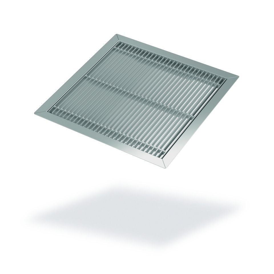 SitaDrain® Flächenrahmen mit Einlegerost, Edelstahl