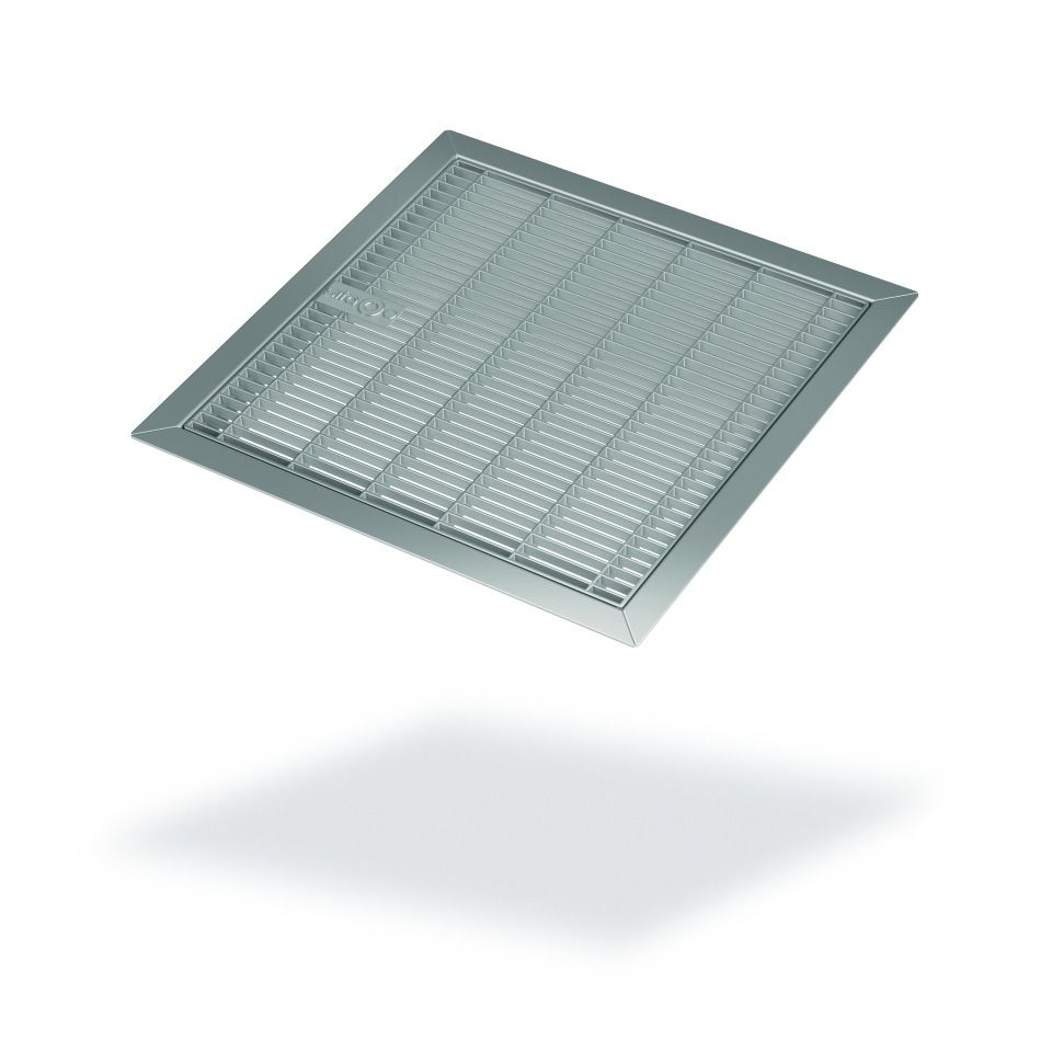 SitaDrain® Flächenrahmen mit Einlegerost, Edelstahl
