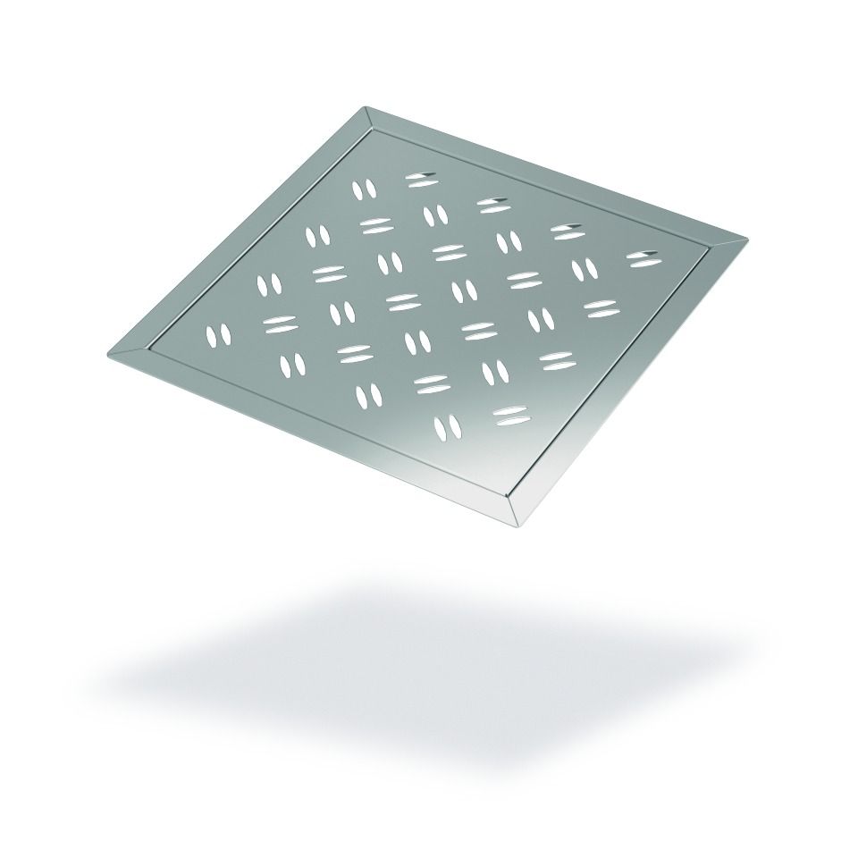 SitaDrain® Flächenrahmen mit Einlegerost, Edelstahl