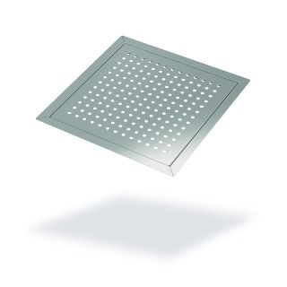 SitaDrain Flächenrahmen Kreisrost