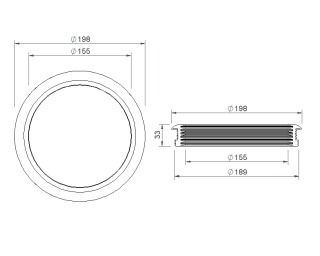 SitaVent Dichtring, DN 150