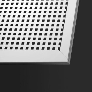 Variante QG Aluminium-Quadratlochblech