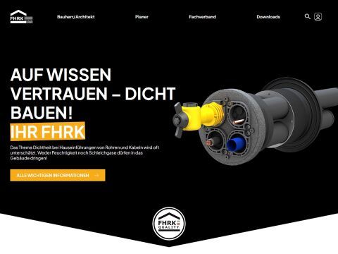 Ihr FHRK e. V. – Auf Wissen vertrauen – dicht bauen!