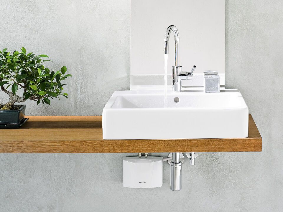 CLAGE E-Klein-Durchlauferhitzer MBH für das Handwaschbecken