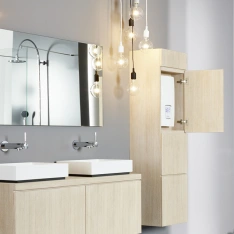 E-Durchlauferhitzer DSX Touch im Schrank