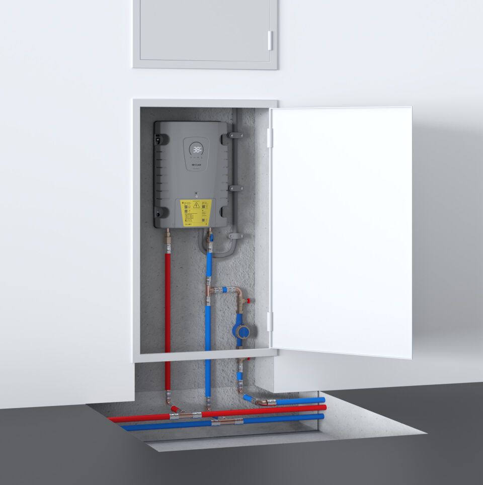 CLAGE E-Modul-Durchlauferhitzer ISX