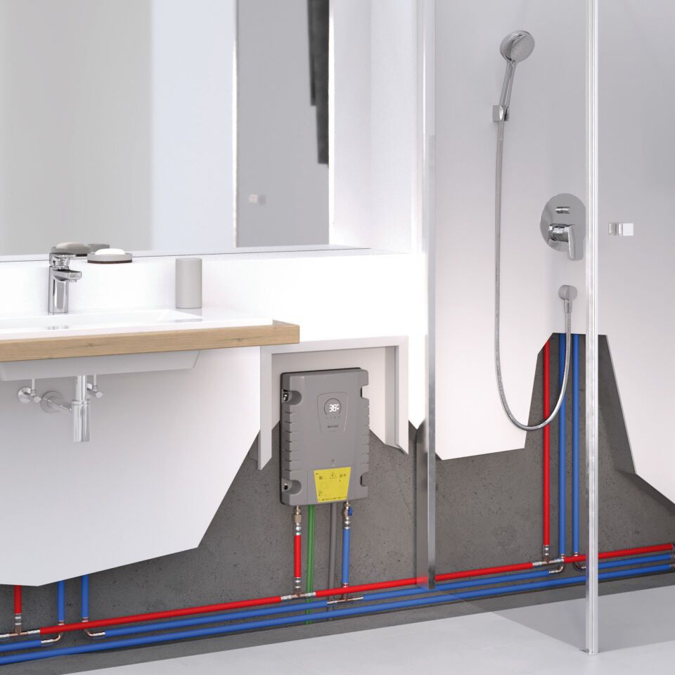 CLAGE E-Modul-Durchlauferhitzer ISX