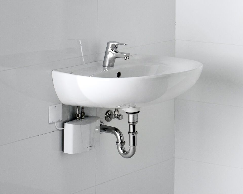 CLAGE E-Klein-Durchlauferhitzer M für das Handwaschbecken (nur für drucklose Armaturen)