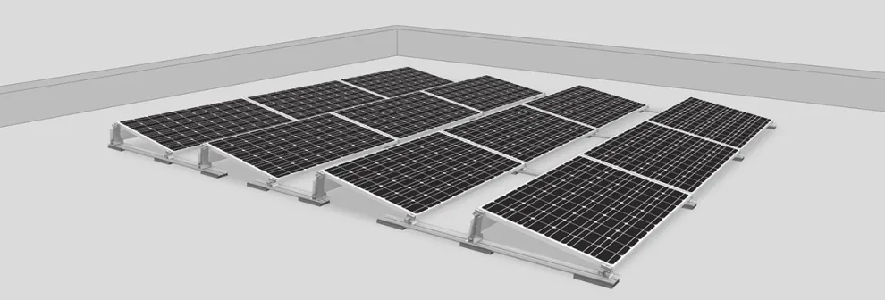 S-Dome 10° Flachdach-System