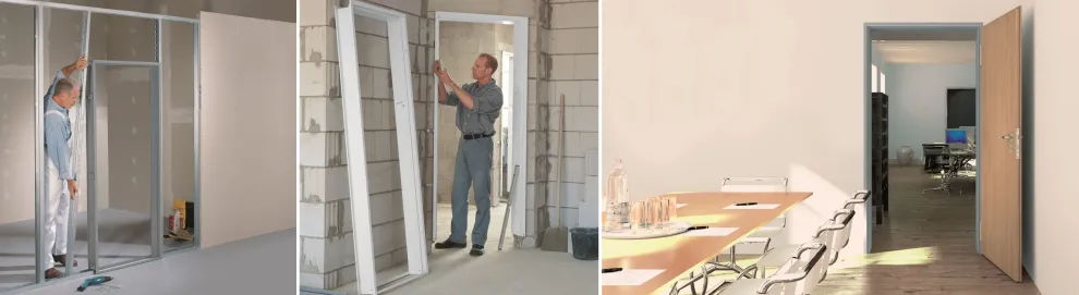 Novoferm Zargen für Mauer- und Ständerwerk