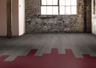 EXPONA SIMPLAY Entrance Sauberlaufplanken Ruby Zone