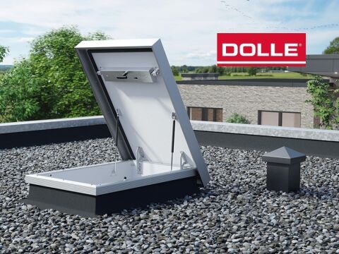 DOLLE Flachdachausstieg – optimaler Zugang zum Flachdach