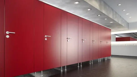 WC-Trennwand Typ SVF30
