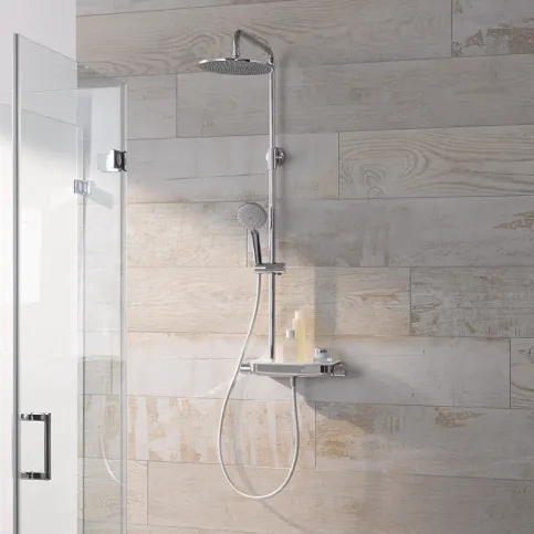 HSK Shower-Set RS 200 AquaTray Thermostat