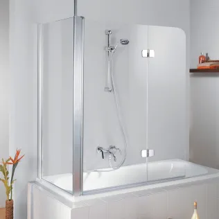 Premium Softcube Drehfalttür mit Seitenwand