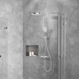 HSK Shower-Set RS Slim, Chrom