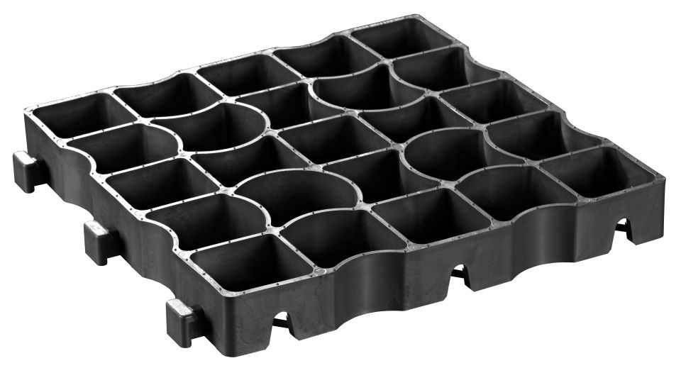 PURUS PLASTICS Bodengitter ECORASTER® E 40