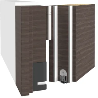 Athmer Rainstop® Eckanbindung an Holztü