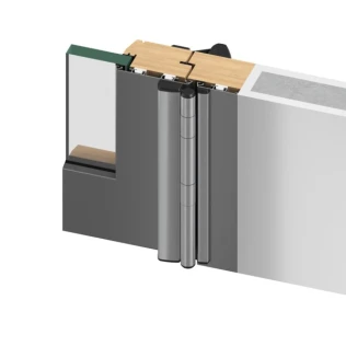 Fingerschutzsystem BR⁺ an Holz-Alu-Tür