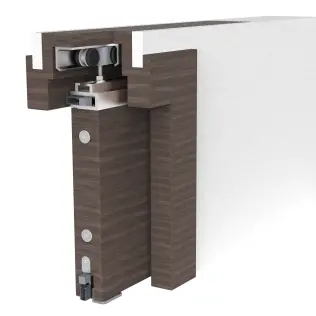 Rundumdicht VHH M-12 Set für Holzschiebetüren mit Einlauftasche