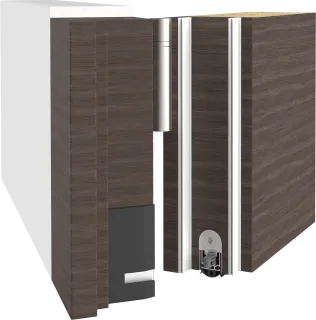 Barrierefreie Außentürdichtung Rainstop® L-24/20 WS