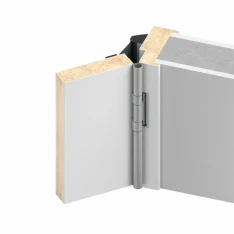 Bandseitiges Schutzprofil BD für stumpfe Holztüren