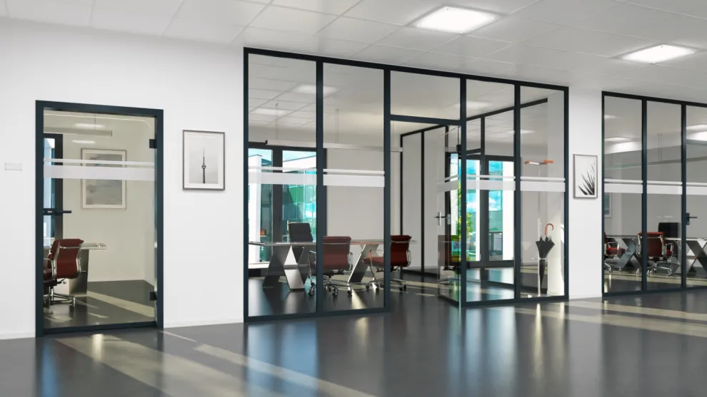 Die neue Schall-Ex Familie für Glastüren bietet höchsten Schallschutz, einfache Montage und ein einheitliches Erscheinungsbild für unterschiedliche Glasstärken.