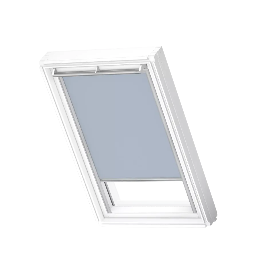 VELUX Verd.-Rollo man. DKL M31 4576S Himmelblau, alu Schiene, Premium
