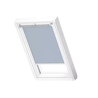 VELUX Verd.-Rollo man. DKL M31 4576SWL Himmelblau, weiße Schiene, Premium