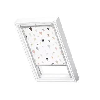 VELUX Verd.-Rollo man. DKL M31 4667S Kids Drachen, alu Schiene