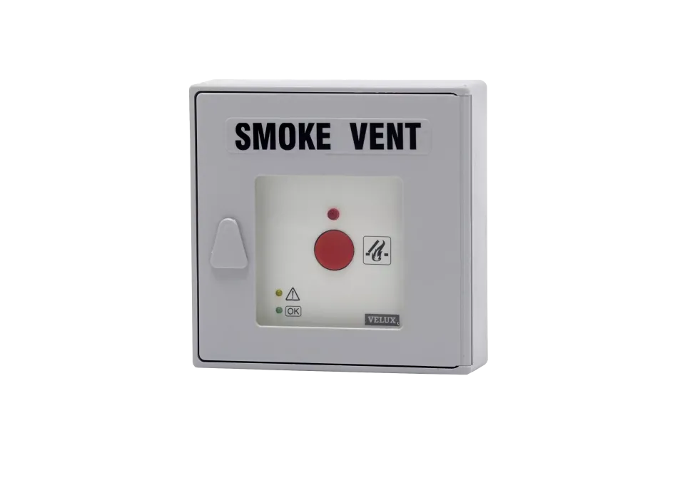 VELUX Hauptbedienstelle KFK 100 WW für RWA-Systeme, grau