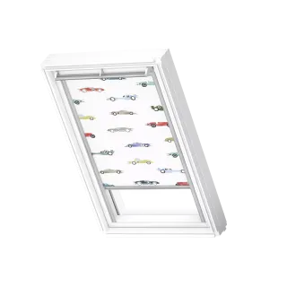 VELUX Verd.-Rollo man. DKL M31 4654S Kids Rennautos, alu Schiene