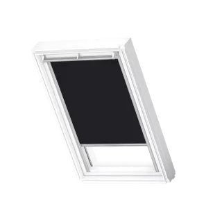 VELUX Verdunkelungs-Rollo manuell DKL M31 3009S Schwarz, alu Schiene, Premium