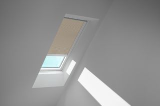 VELUX Wabenplissee solar FSC FK04 1155S Beige,Schiene alu, Premium