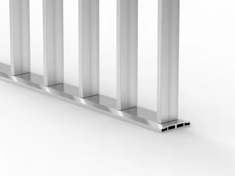 Geländersystem SIMPLUM für die Bodenmontage