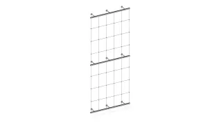 Ausführungsbeispiel mit PLAN TERRA Wandhalter ULTRA