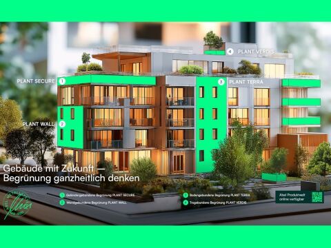 PLANT Systeme: Gebäude begrünen. Lebensqualität steigern.