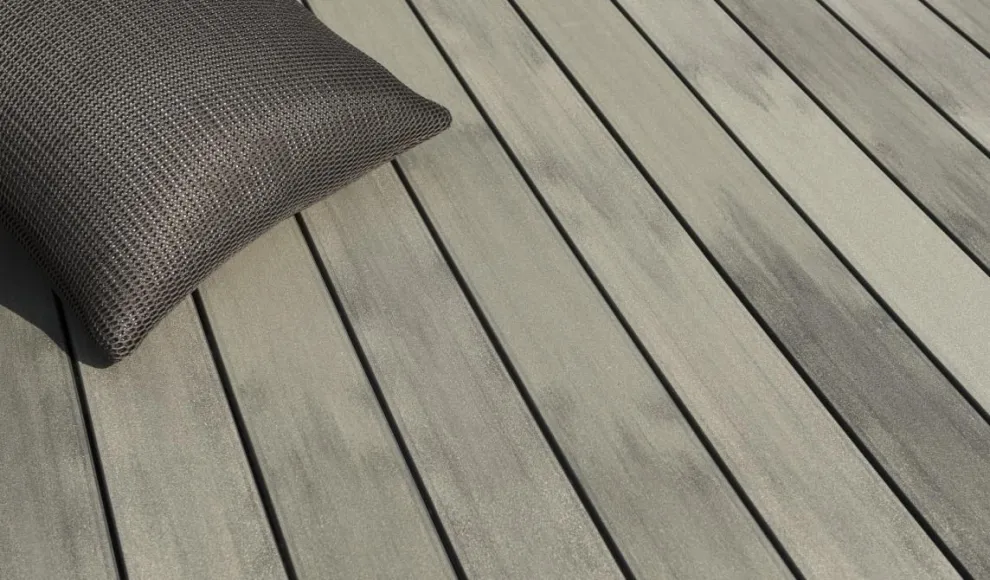 Terrassendiele Emotion, Grau (Taiga), Dielenbreite 138 mm