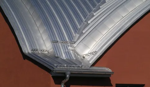 Detail Kalzip-Dach