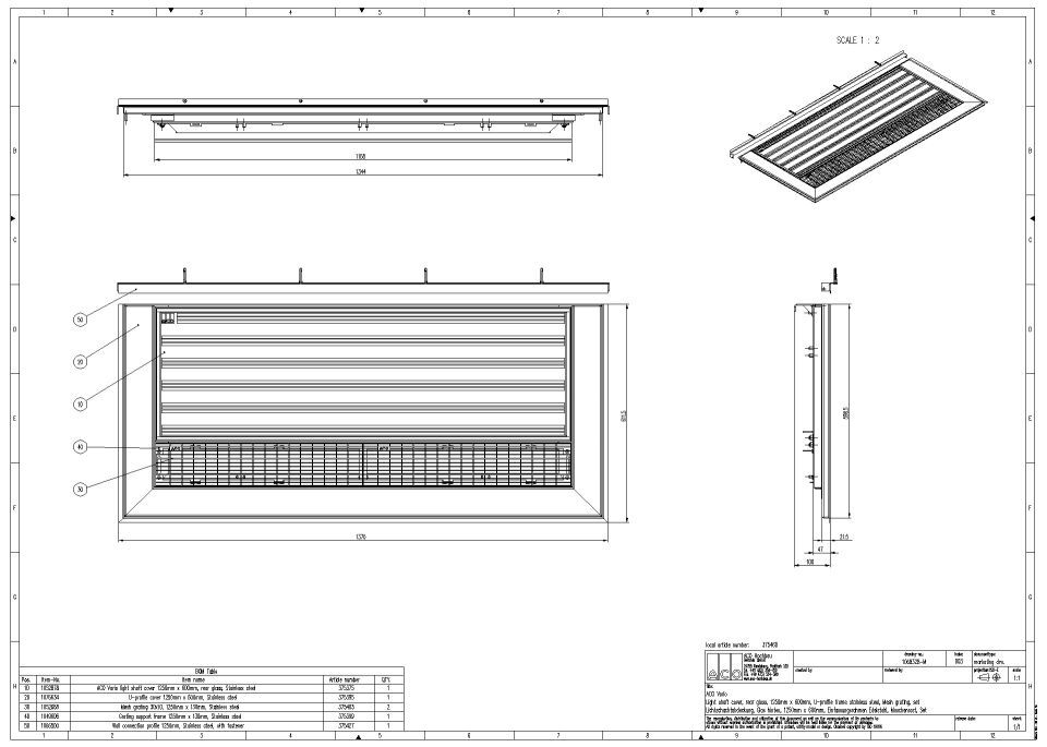 ACO Vario Abdeckung